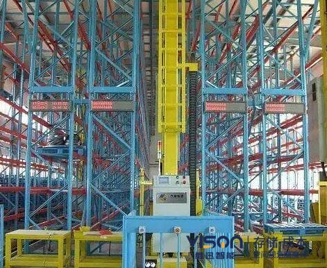 堆垛机立体库三个组成部分